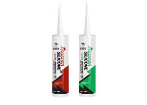 Quality Acetic Glass And Glazing Acetic Silicone Sealant Clear White Grey Black Color wholesale