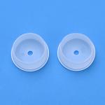 Transparent 19mm Plastic Bottle Plug For Glass Vial