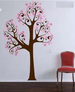 Quality Designer Wall Flower Stickers G186 / Decorative Wall Stickers wholesale