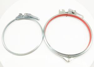 Quality Round 100mm - 600mm Galvanized Steel Pipe Clamp Modular Ducting wholesale