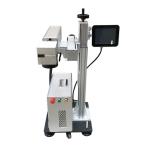 20W 30w 50w CO2 Fly Laser Marking Machine For Plastic