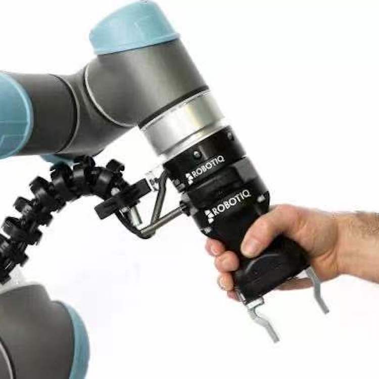Manipulator Humanoid Robot Arm UR10 Matched with EOAT Onrobot Gripper with Plug In Compatibility Reach 1300mm Cobot