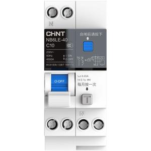 Quality NB6LE-40 Earth Leakage Circuit Breaker , Elcb Circuit Breaker 10~40A 1P+N AC230/400V wholesale