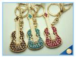 Custom Musical Keychains Guitar Shape Keychain New fashion gift metal cute