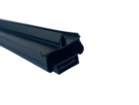 Extruded Plastic Gasket Strips for Cold Storage Fridge Doors Customized Size Accepted
