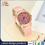Wholesale Delicate Dial PUStrap Ladies Wrist Watch Fashion Watch quartz watch