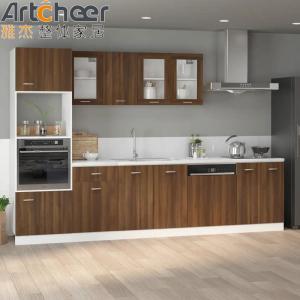 Quality Restaurant Industrial Style Kitchen Furniture Cabinets With Paint Finish And Plywood Material wholesale