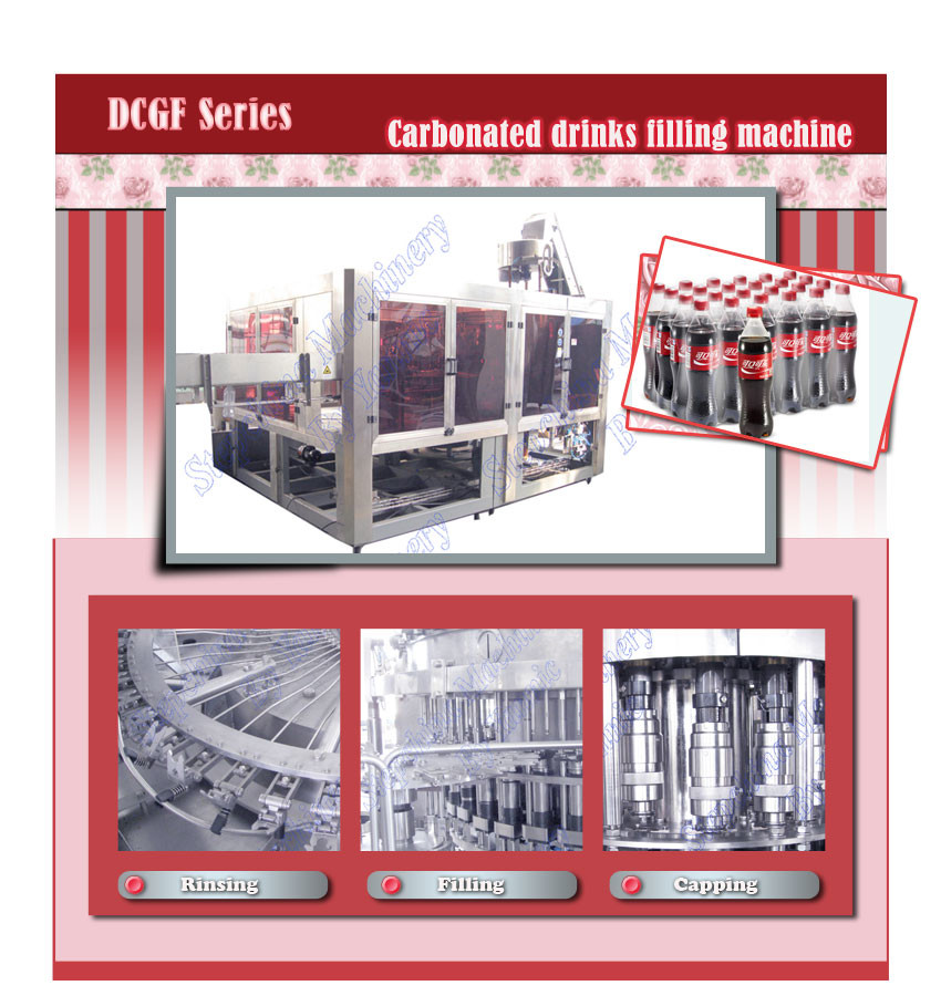 Isobar Pressure Soft Carbonated Drinks Filling Machine
