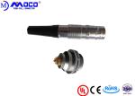 M14 Waterproof Circular Connectors In Line Male Straight Plug