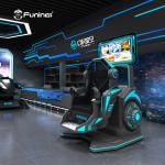 360 Degree Rotation Joystick Controlled VR Amusement Park Equipment