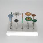 Multi Color Zirconia Polishing Bur Kit Lisi Block Wheel Stone