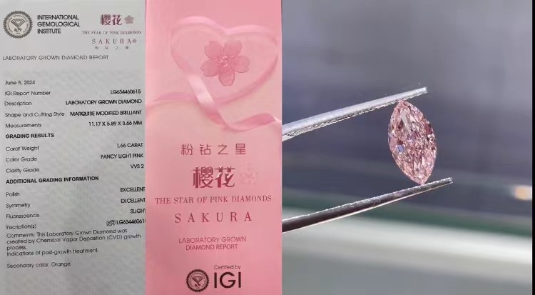 Sakura Pink Lab Grown Diamonds Pink Diamonds Lab Created Colored Diamonds prime source