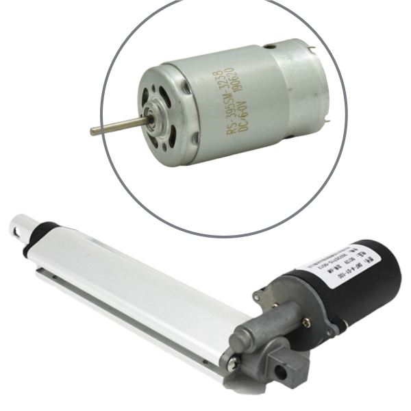 RS-395 12 Volt Permanent Magnet Motor High Torque Motor Telescopic Linear Actuator