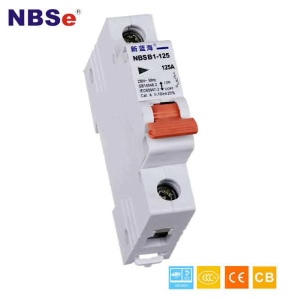 NBSM1-125 Series Industrial Type Circuit Breaker Thermal / Magnetic Release