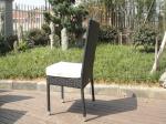 Grey Cane Dining Room Furniture Chair Set With Washable Armchair