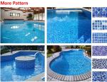 Rectangle Waterproof 1.2mm Pvc Swimming Pool Liner