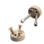 Reliable Machined Plastic Parts 5 Axis CNC Peek Parts Micro Machining