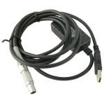 1.8 m Leica Survey Accessories Lemo To Usb Cable For Tm30 / Ts30 Total Stations
