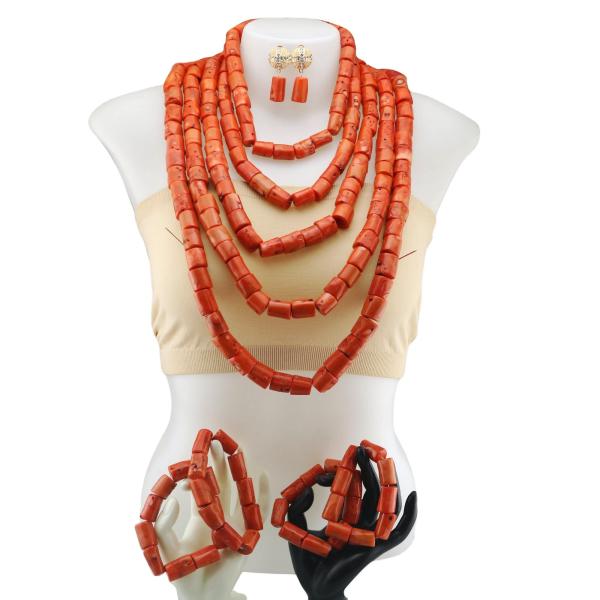 Elegant African Beads Jewelry Sets Senegal/ghana Wedding Handmade Jewelry Women