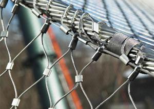 Quality Multifunctional Architectural Wire Rope Mesh , Stainless Steel Wire Netting wholesale