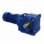 K Series Elevator Helical Bevel Gearbox Gear Reduction Box For Electric Motor