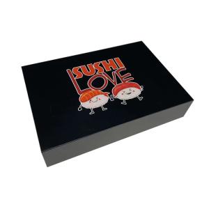 Quality Hygienic Paper Gift Box Foldable Cardboard Paper Sushi Packaging Box Environment Friendly wholesale