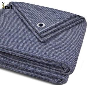 Quality 240GSM Carpet Net Blue / Grey Outdoor Plastic Camping Rugs wholesale