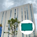 Aluminum Veneer Wall Cladding Customized Aluminum Facade Panel Curtain Walls