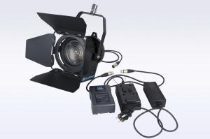 Quality Film and Video lighting 50W LED Fresnel Light Tunstan High CRI With Sony V-Mount Battery Plates wholesale