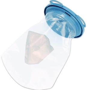 Quality 500ml Disposable Suction Canister Liners Bag For Medical Waste Liquid Collection wholesale