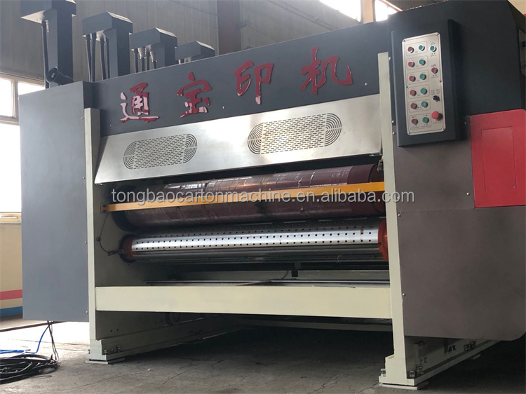 Customizable High Speed 2 3 4 Color Flexo Printing Slotter Machine for Carton Printing