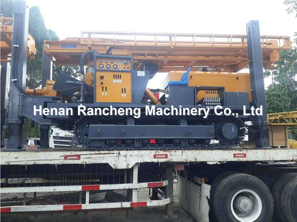 140mm - 400mm Bore Dia Water Well Drilling Equipment 600m Depth 118KW Yuchai Engine