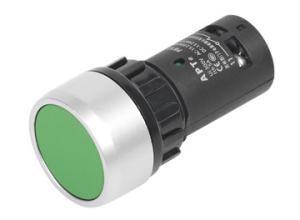 Quality Round Green Digital Speed Indicator , Φ22.5mm Compact Pushbutton wholesale