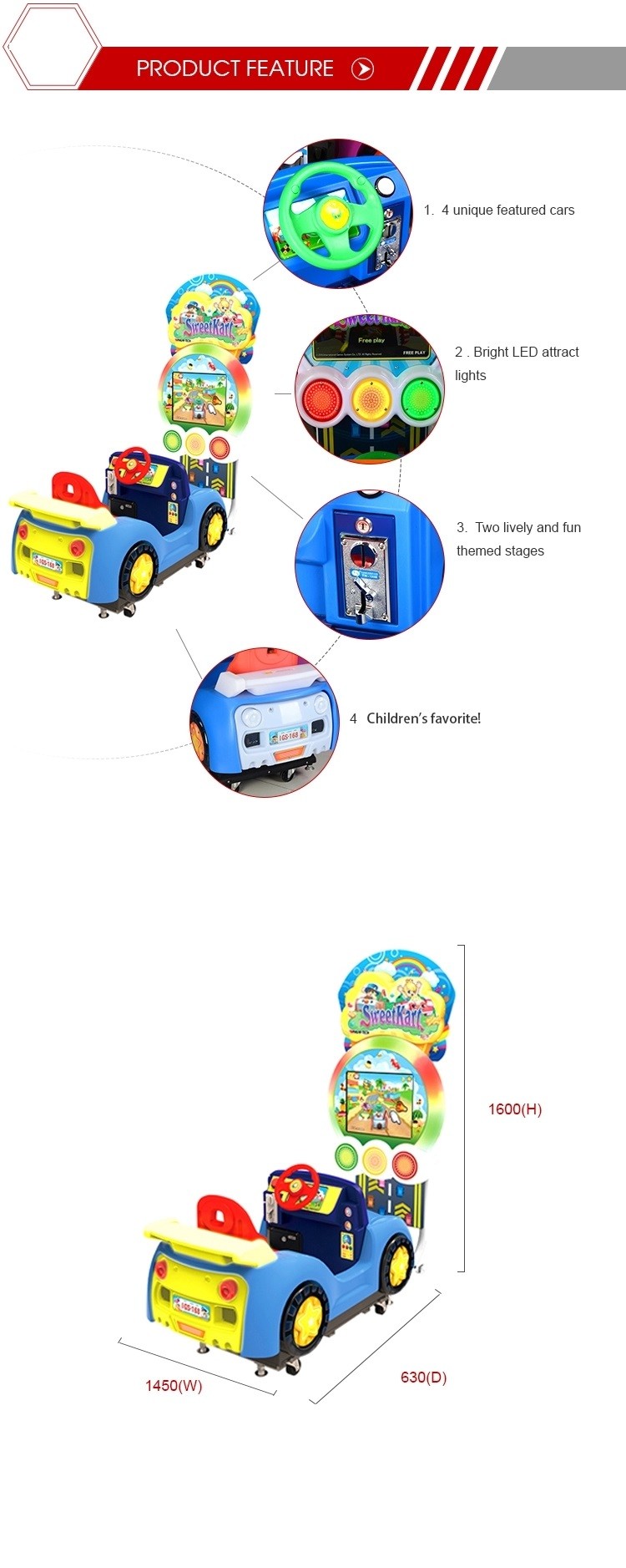 Coin Operated Electronic Kiddy Ride Machines For Entertainment Center