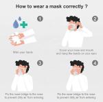 Anti Virus FFP2 KN95 Mask Respirator Protection Face Mask N95 NIOSH