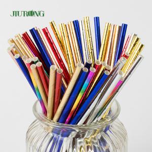 Quality 6mm 8mm 12mm Compostable Drinking Straw Individually Wrapped PLA Biodegradable wholesale