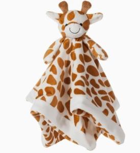 Quality Baby comfort Towel with Plush Animal Head soft toy 33*33cm wholesale