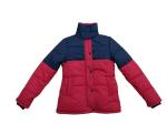 Washed Cotton Padded Jacket Autumn Long Length Lightweight Quilted Jacket Ladies
