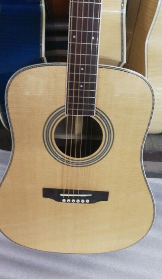 HOT SELLING D28 Classical Acoustic Guitar 41" Solid Spruce Top Rosewood back&side 301 EQ