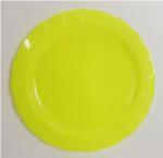 7.25 Inch Ps Plate With Rim Custom Hot Sale Edible Dinner Party Candy Color