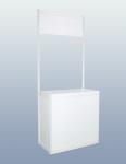 Information Counter With Fascia, Octagonal Prism Counter,Alumini counter