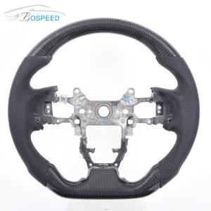 Quality CRZ Fashion Honda Carbon Fiber Steering Wheel Matte Perforated Leather wholesale