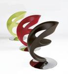 Modern Fiberglass Dining Chairs Living Room Chairs Designer Bar furniture