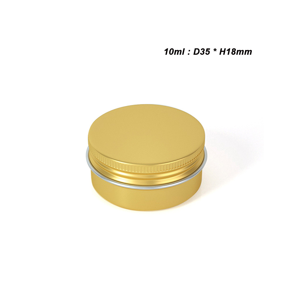 Custom Black Aluminum Candle Tin Metal Case for Solid Scented Candle 6 oz With Lids Food Storage Box Industrial Food