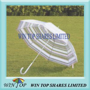 Quality 23&quot; Auto Straight PVC Kind Umbrella wholesale