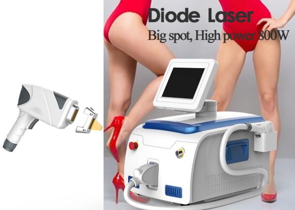800W Powerful Painless Diode Laser Hair Removal Machine Lightweight 20 Million