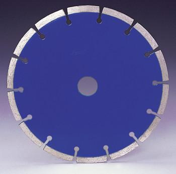 Granite Sintered Blue Color Diamond Saw Blades Dry Cutting For Hard Materials