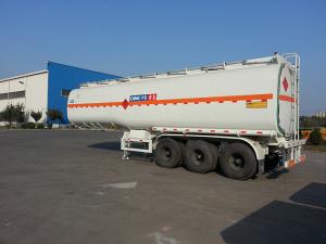 Quality Tri axle 60000 liters fuel tanker semi trailer diesel oil tanker trailer wholesale