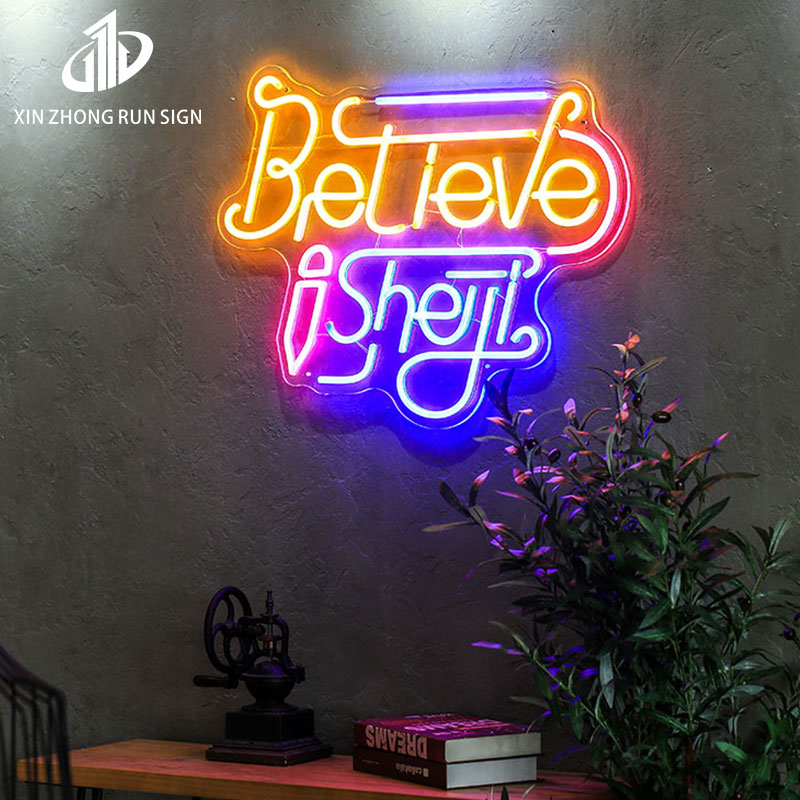 Creative Kids Gift Holiday Decoration Lamp Home Sign LED Lighting Neon Light