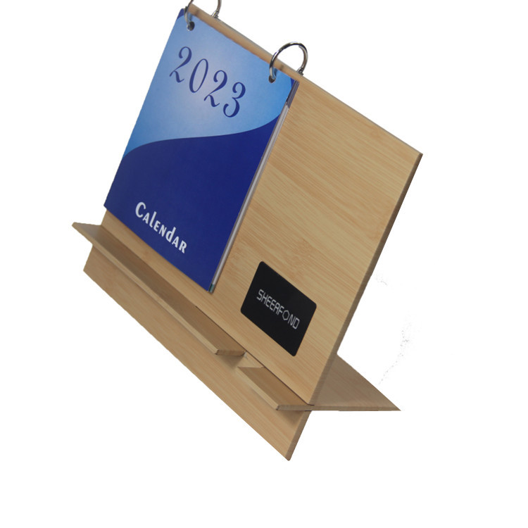 Customized 2023 2024 Wireless Charging Calendar Creative Desktop